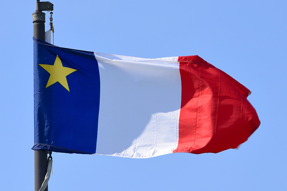 Pointe-Sapin - Acadian flag