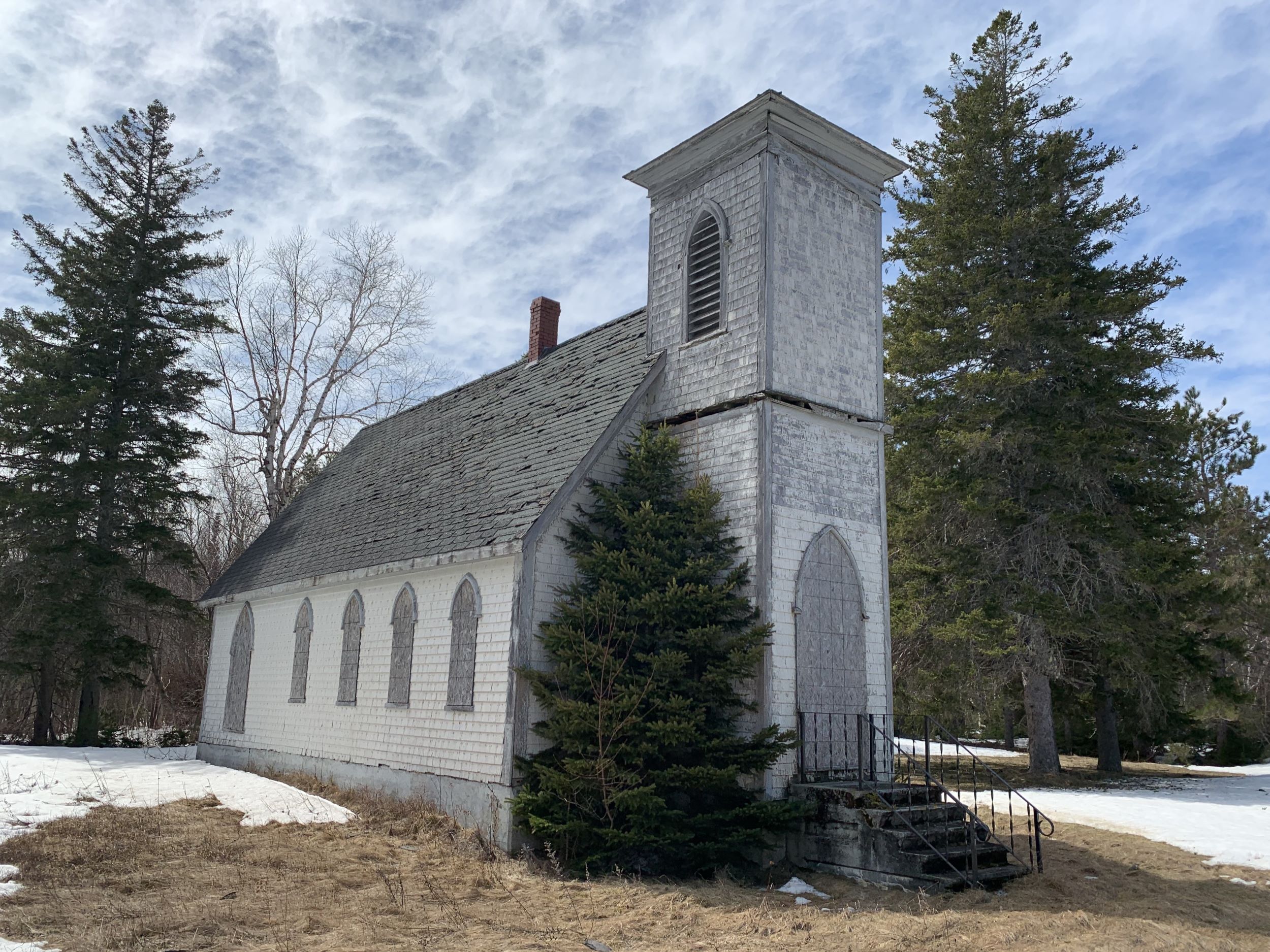 Shuttered - abandoned Anglican church in Hardwicke