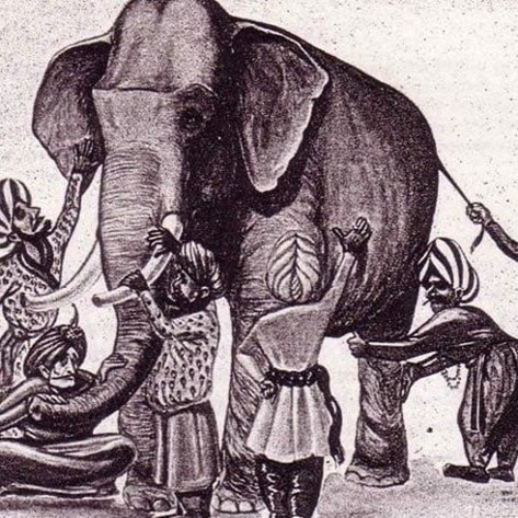 elephant and blind men