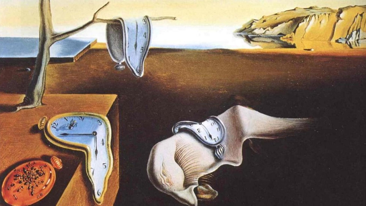 Time - Dali's "The Persistence of Memory" (melting clocks)